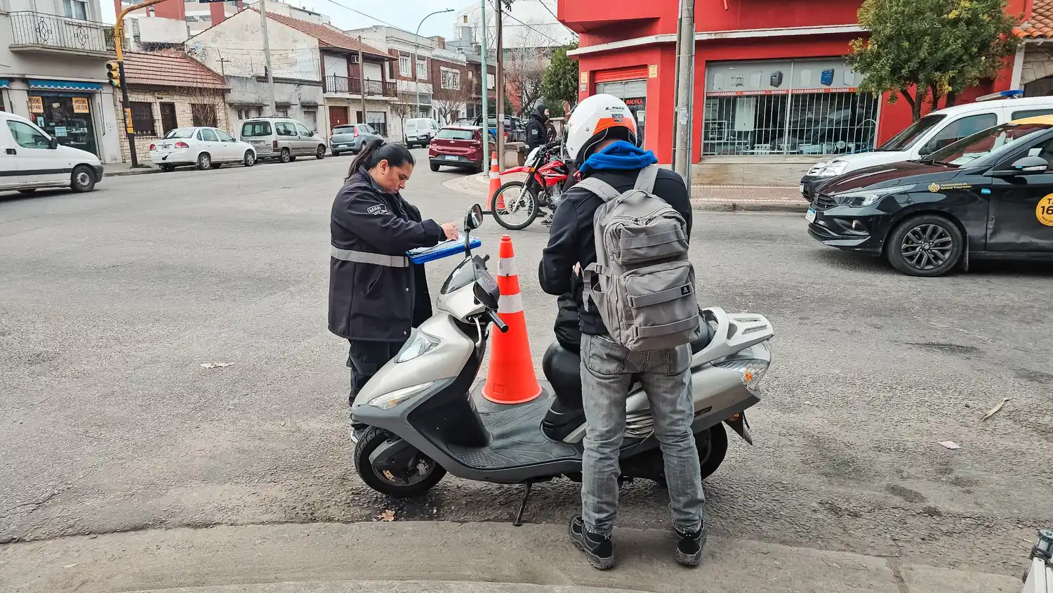 En agosto, se realizaron controles coordinados por el Cuerpo de Patrulla Municipal y la Dirección de Tránsito de la Secretaría de Seguridad.