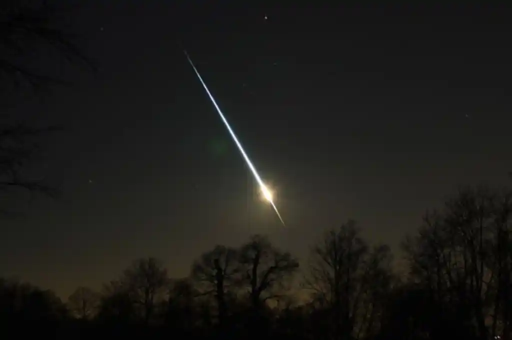 La mujer llevó el trozo de roca a un geólogo para que lo identificara.