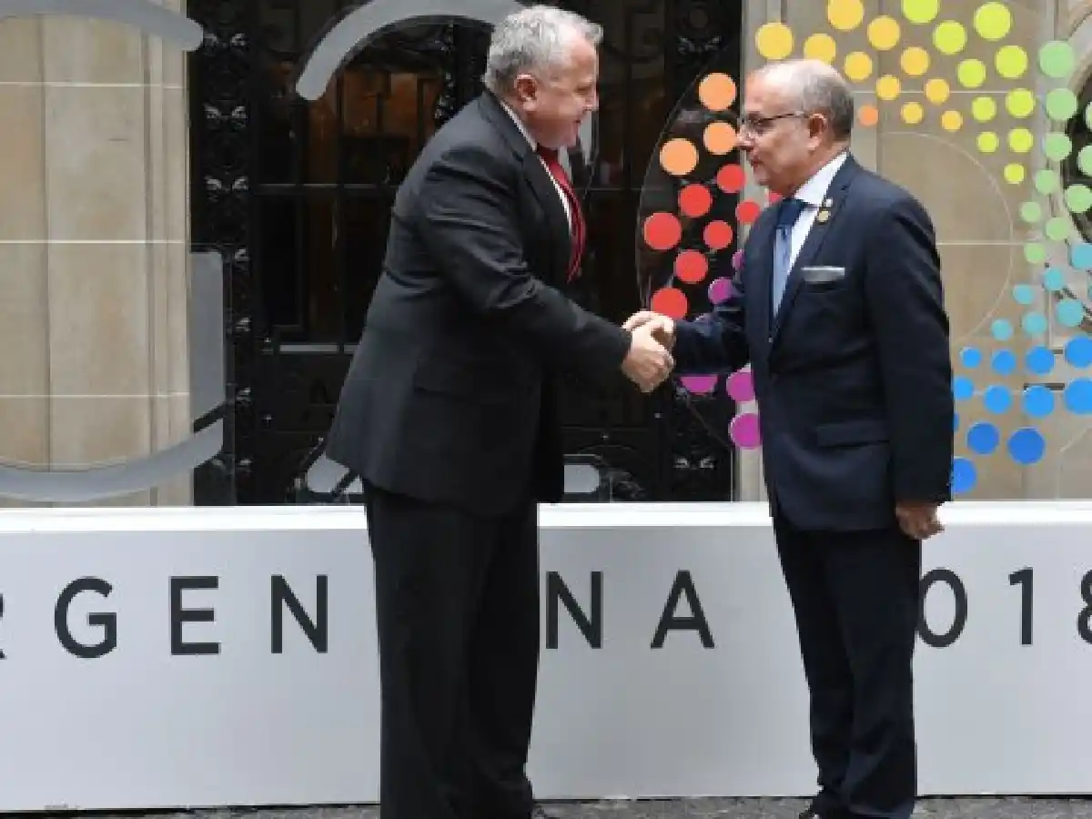 Comienza en Buenos Aires la reunión de cancilleres del Grupo de los 20