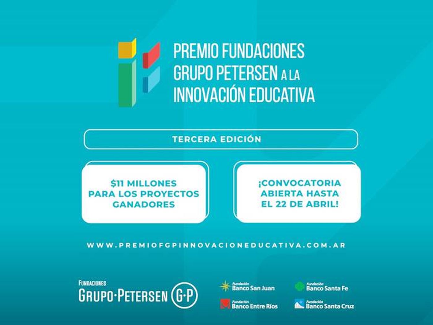 Tercera edición del Premio a la Innovación Educativa  que distribuirá $11 millones