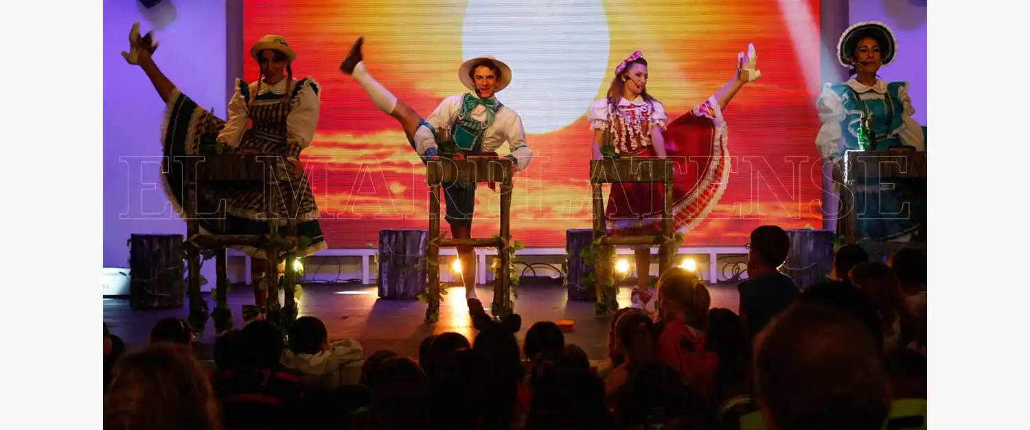 Magia y fantasía vivieron los chicos en Espacio Clarin