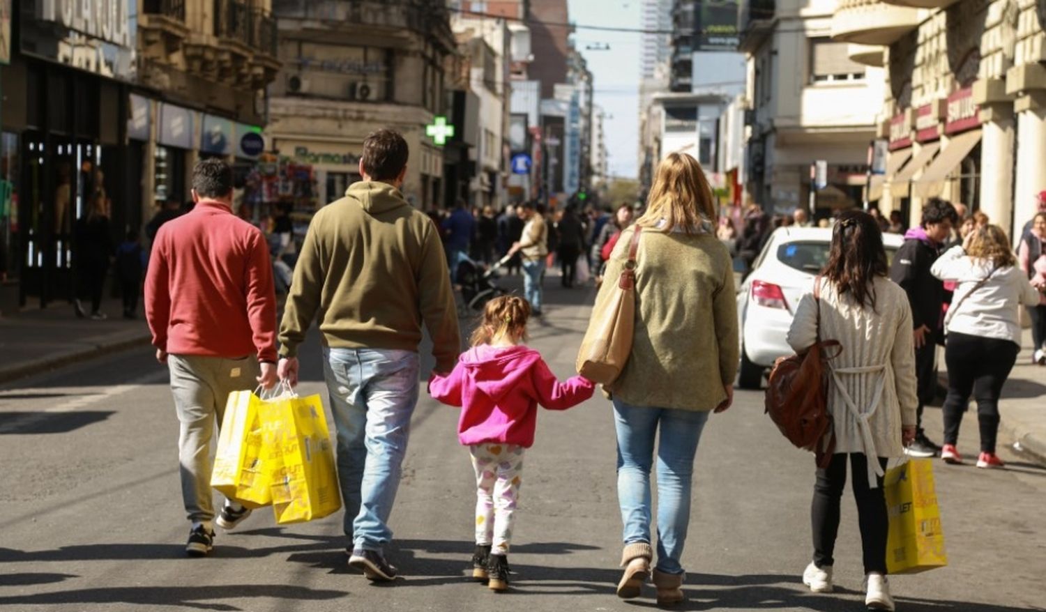 Los comerciantes evaluaron como positivo el saldo de la “Gran Barata” de calle San Luis