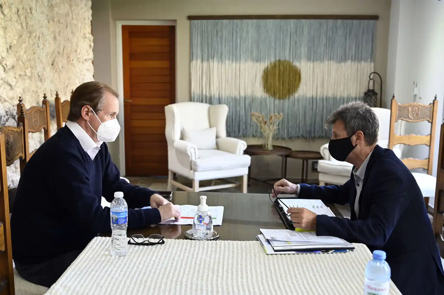 Bordet repasó los frentes de obra provinciales 