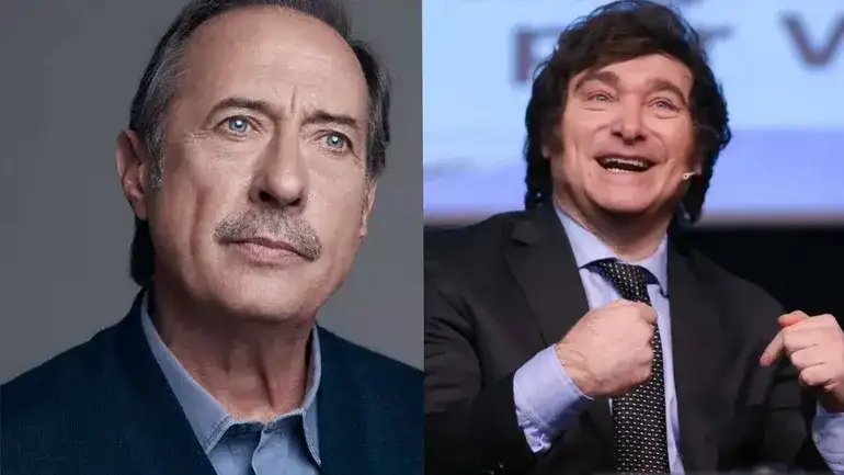 El presidente Javier Milei salió a bancar la película de Francella.