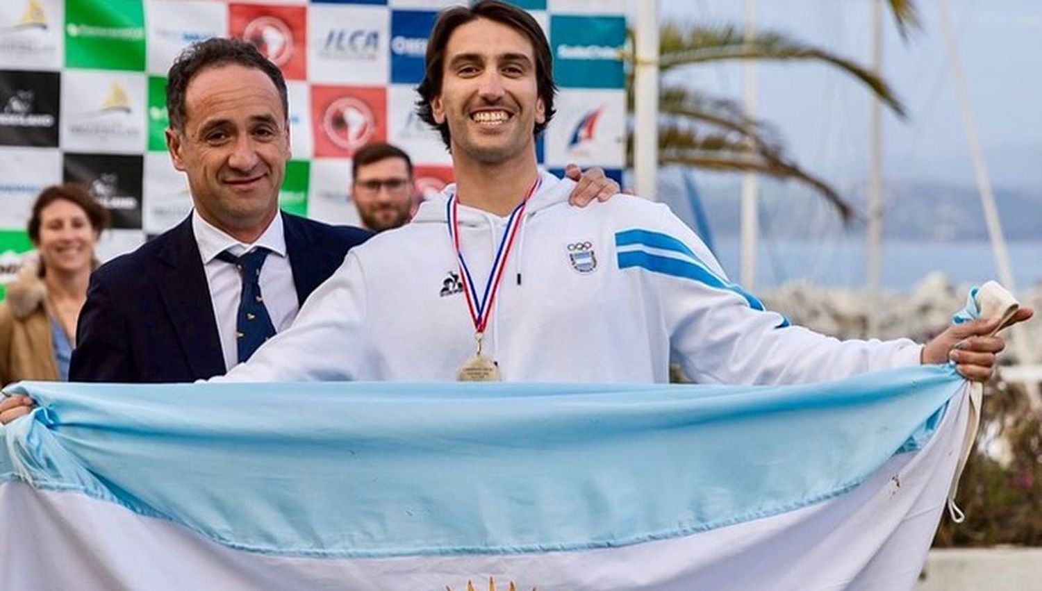 Pancho Guaragna fue subcampeón en Chile.