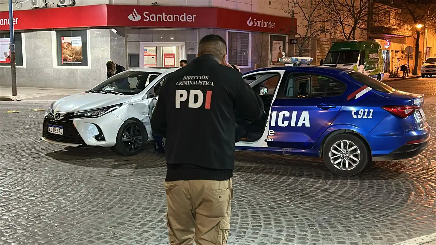 accidente patrullero policia auto centro rafaela bv santa fe - 3