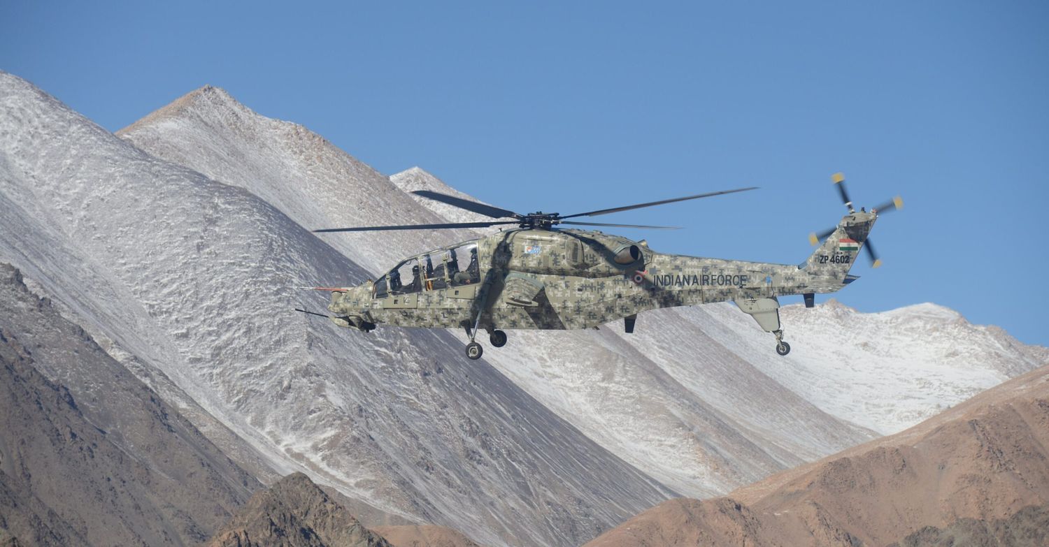 India: first firm order for the indigenous Light Combat Helicopter (LCH)