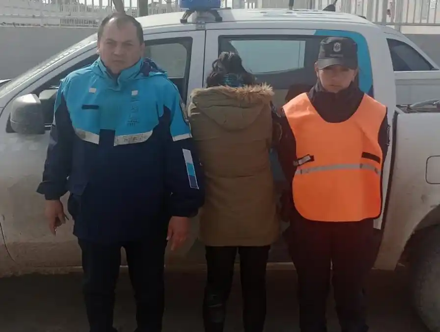 Votó pero fue detenida