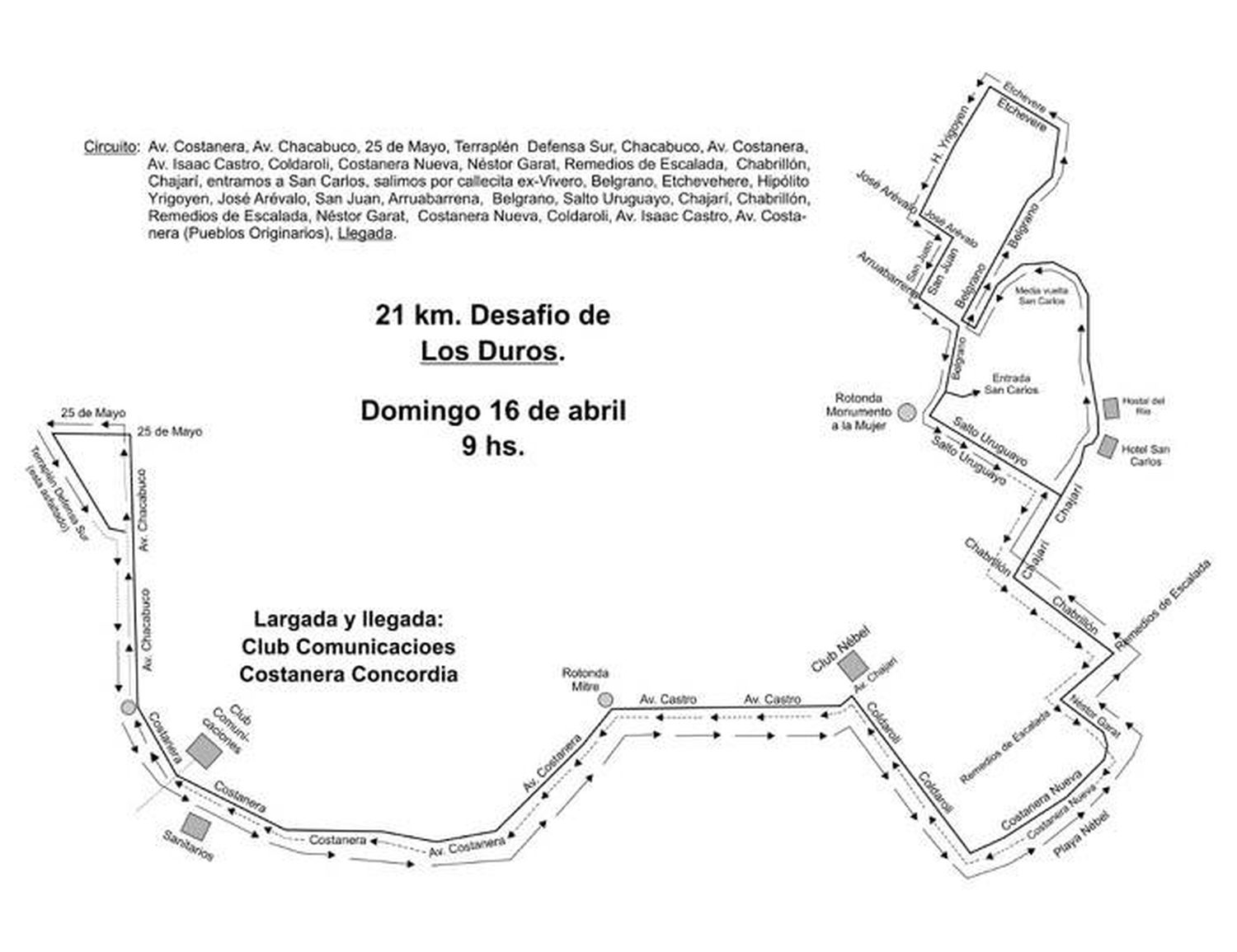 Se Aproxima la Primera Media  Maratón �SDesafío Los Duros⬝