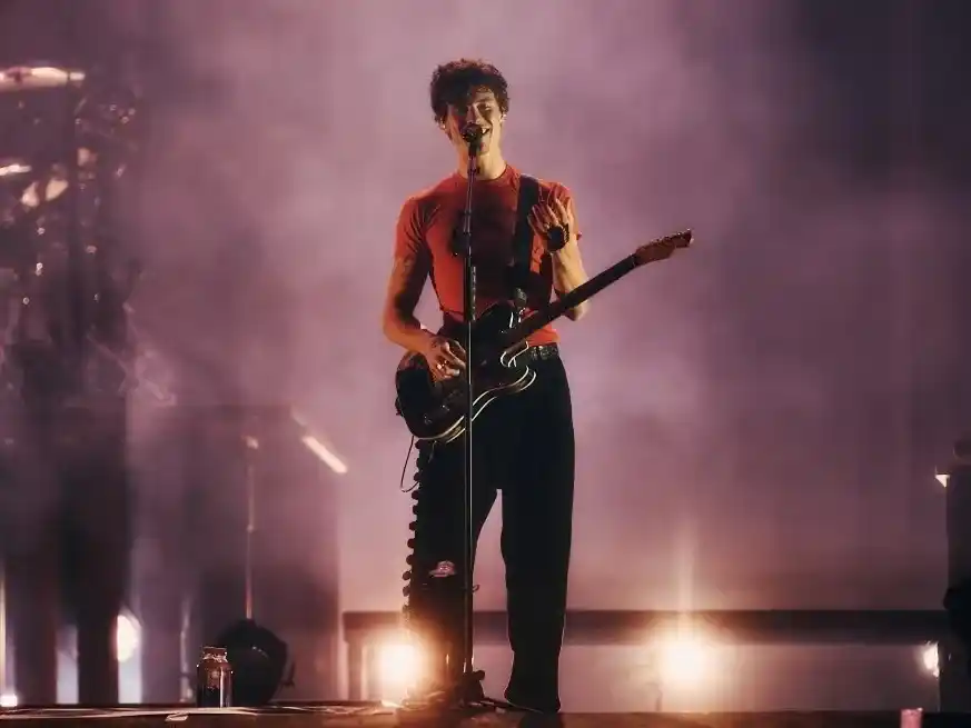 Shawn Mendes arrancó gritos desde el vamos con sus “Te amo mucho” y su interacción constante con la audiencia. Foto: Gentileza Cata Almada