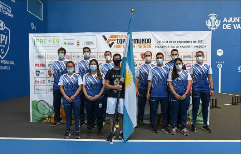 EN VIVO: comenzó la participación Argentina en la Compa del Mundo Frontón 30M