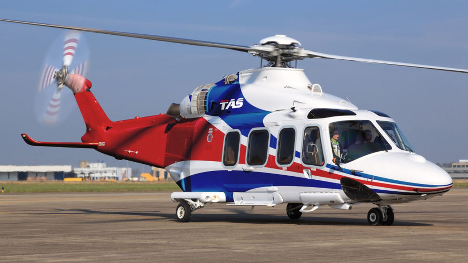 Milestone Aviation entregará tres AW139 a TAS