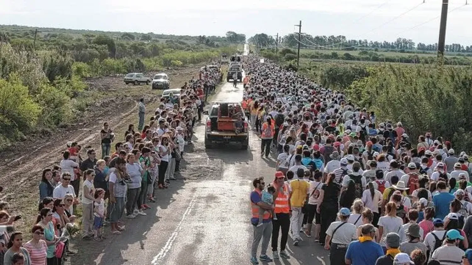 Desde Concordia 5 mil personas peregrinarán a Federación