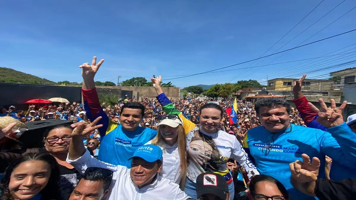 «NADIE SE ENGAÑA NI SE CHUPA EL DEDO»: María Corina Machado sobre el nuevo CNE