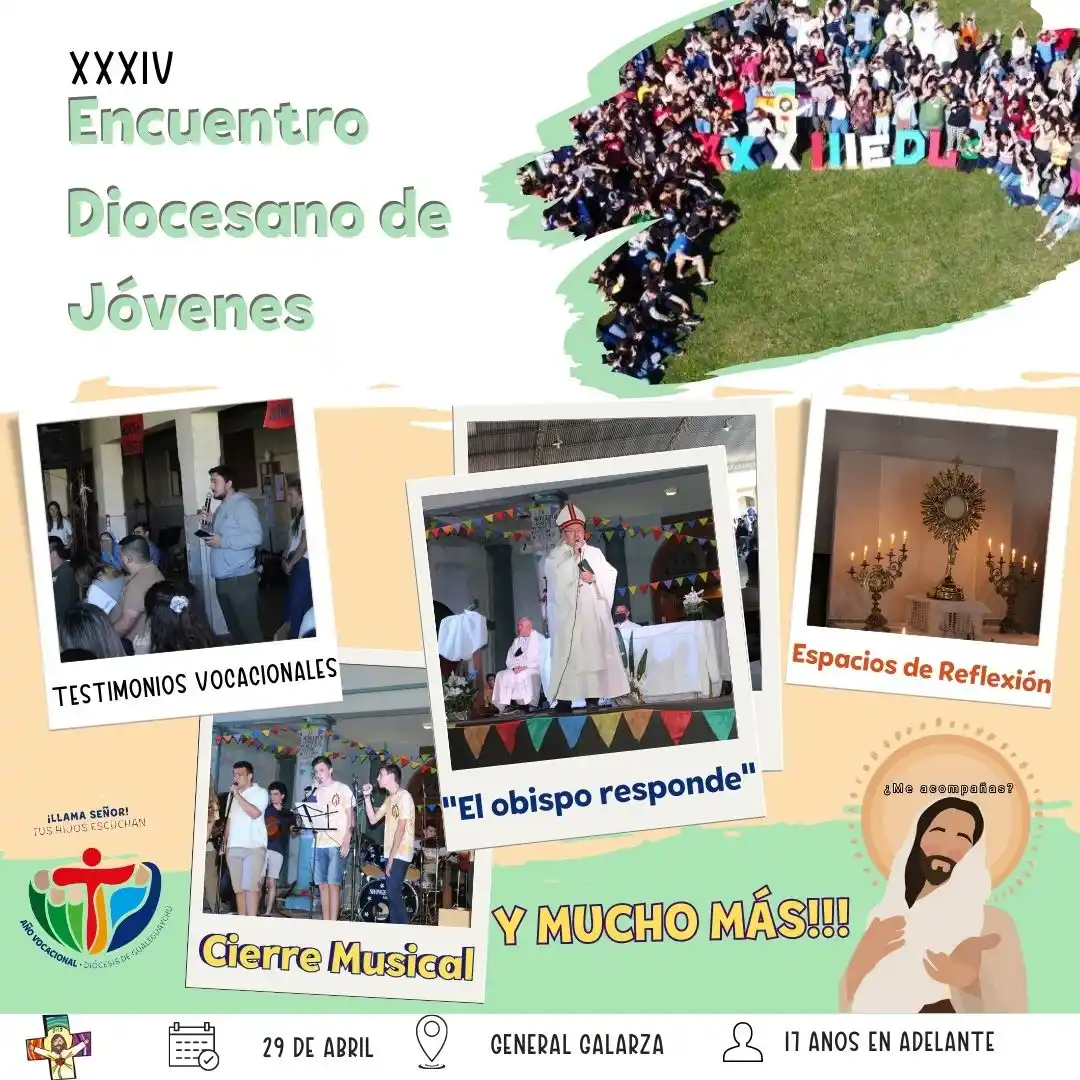 Las actividades serán presididas por el obispo Héctor Zordán.