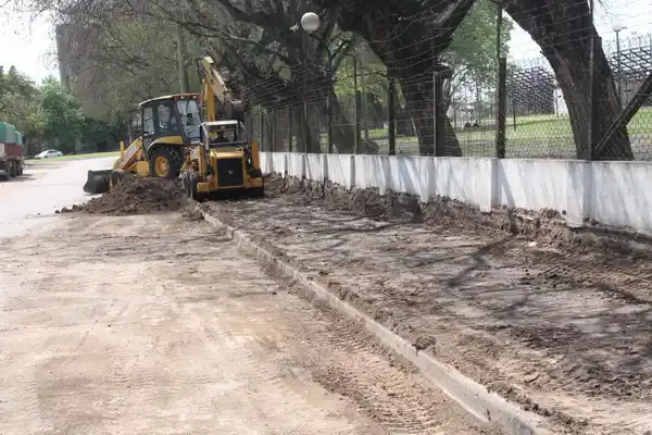 Comenzaron las tareas en la zona del Corsódromo