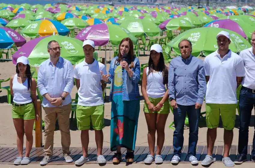 Vidal inauguró las playas públicas: "Tenemos la mejor expectativa"