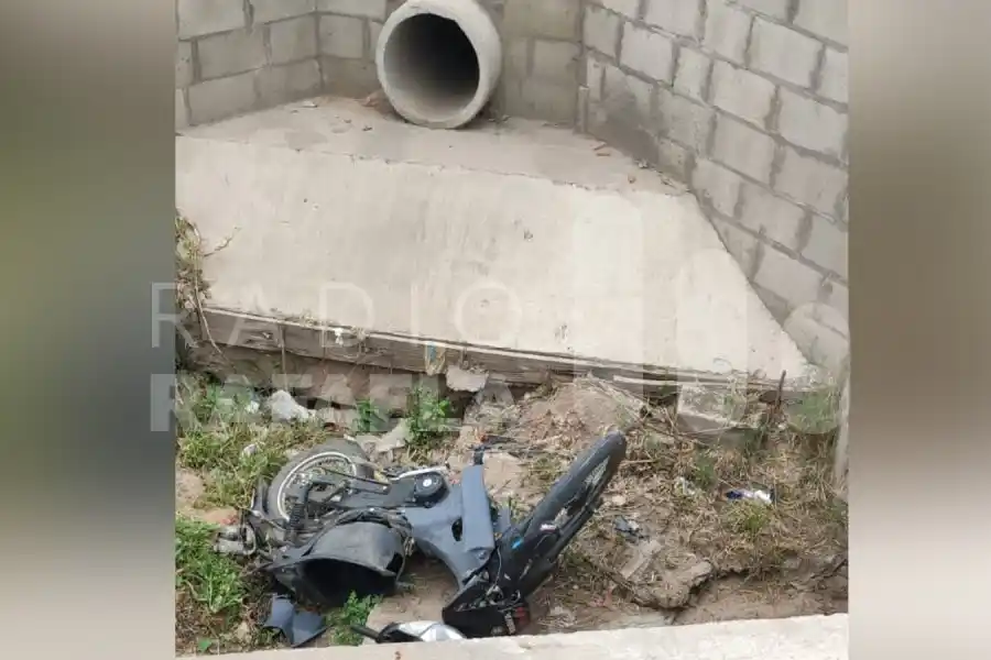 Una persona resulto herida luego de sufrir un accidente transito en el sur de la ciudad