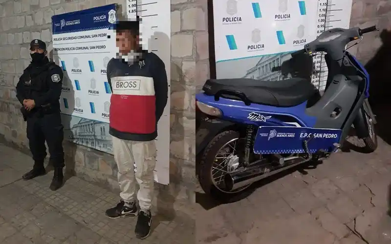 Cuatro delincuentes fueron detenidos a la madrugada por protagonizar tres robos diferentes