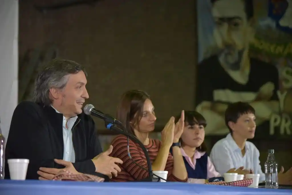 Máximo Kirchner advirtió: "Que nadie piense que esta elección está ganada"