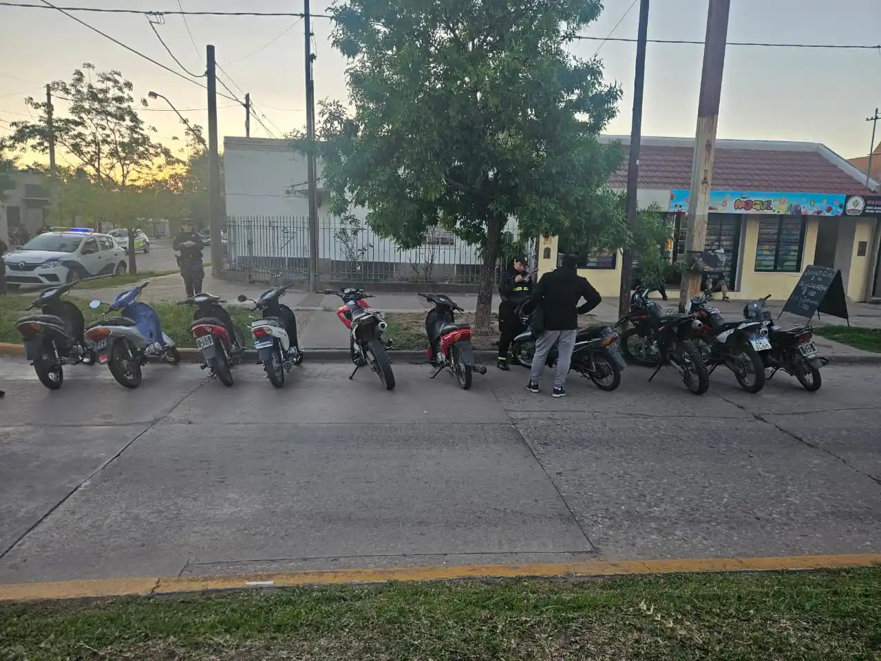 Los controles fueron en diferentes puntos de la ciudad.