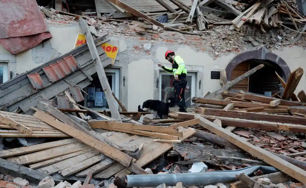 Un fuerte sismo en el centro de Croacia provocó al menos cinco fallecimientos