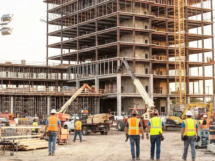 La construcción cayó 4,1 % y profundizó su dinámica de altibajos mensuales