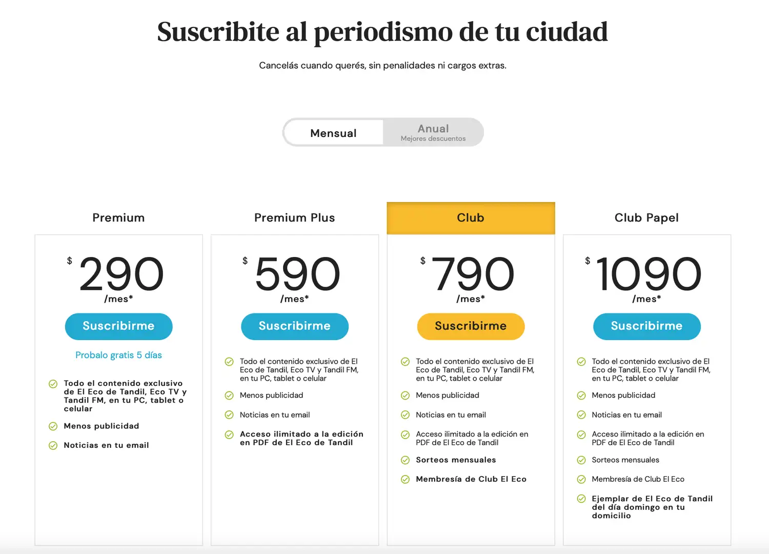 Accedé a todo el contenido y con menos publicidad