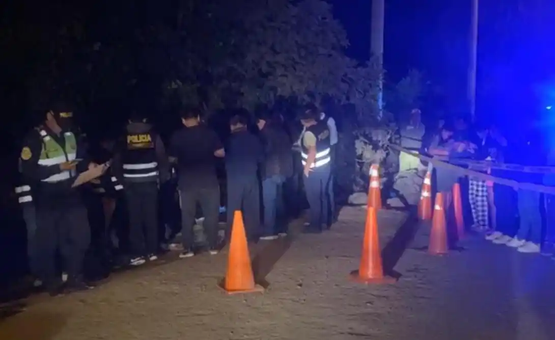 Hallan el cuerpo de un migrante venezolano dentro de un costal al norte de PERÚ y le dejaron este mensaje