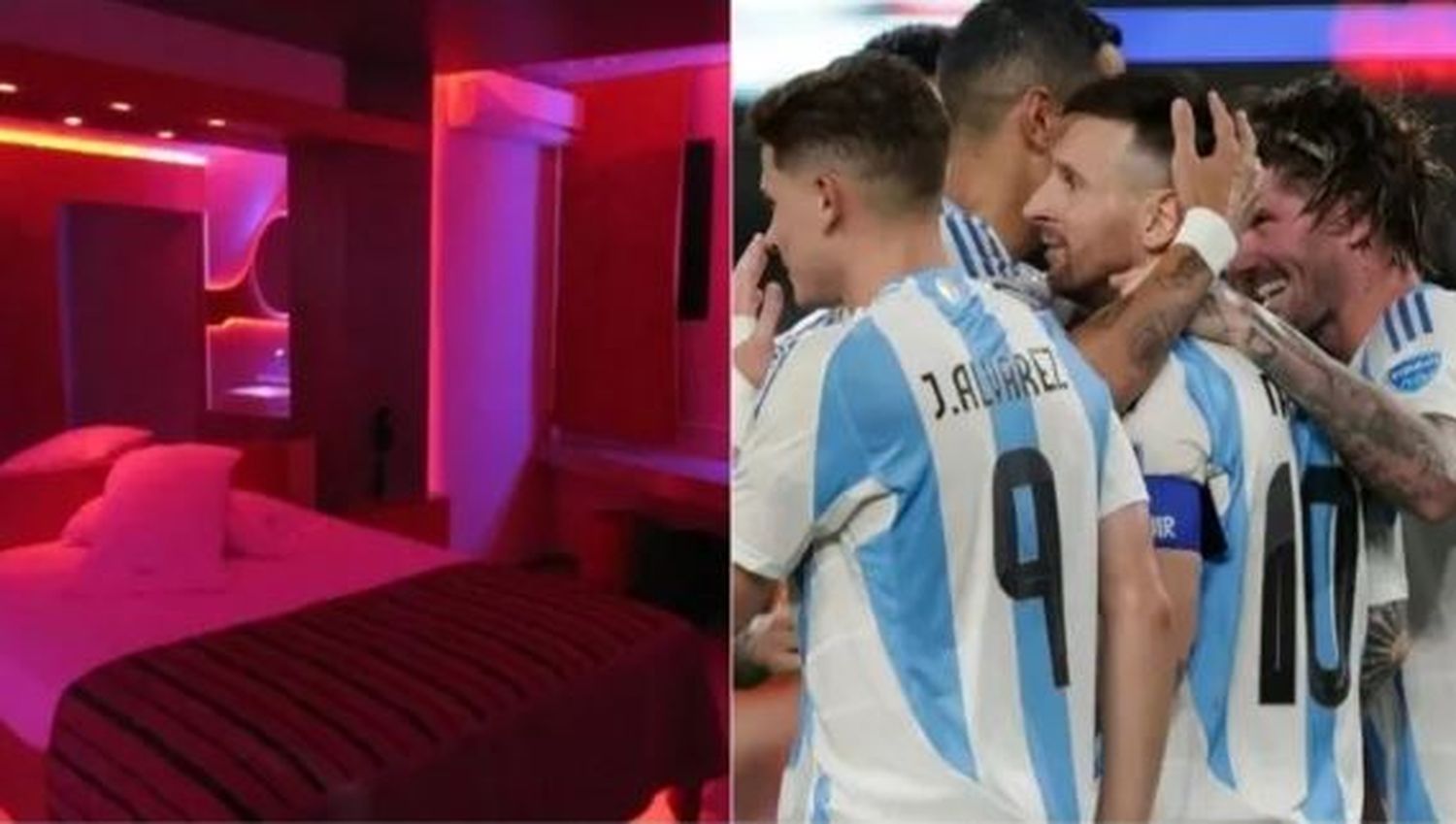 Se juntó con amigos a ver el partido de Argentina, pero la ubicación del celular le marcó que fue a un telo