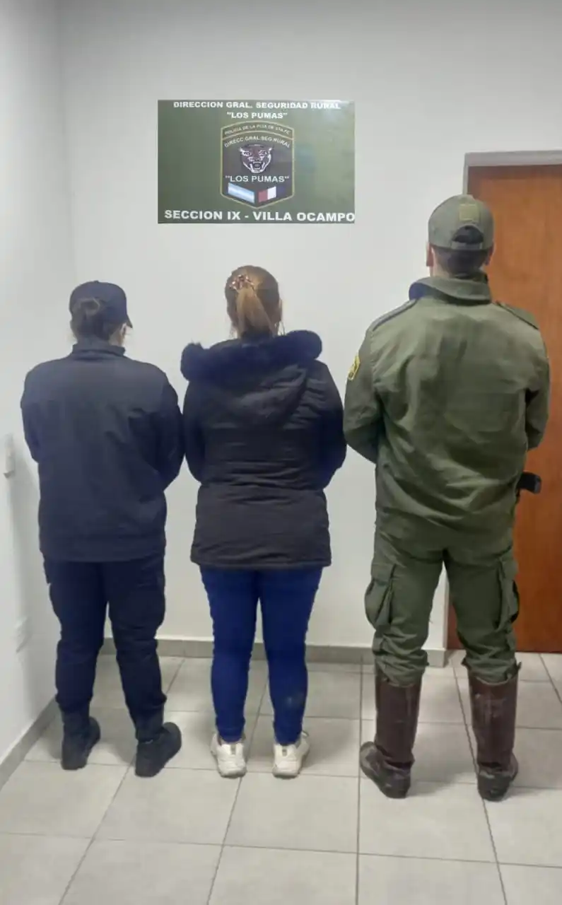 Villa Ocampo: Personal de la Guardia Rural “Los Pumas” esclareció un caso de Abigeato.- - 2