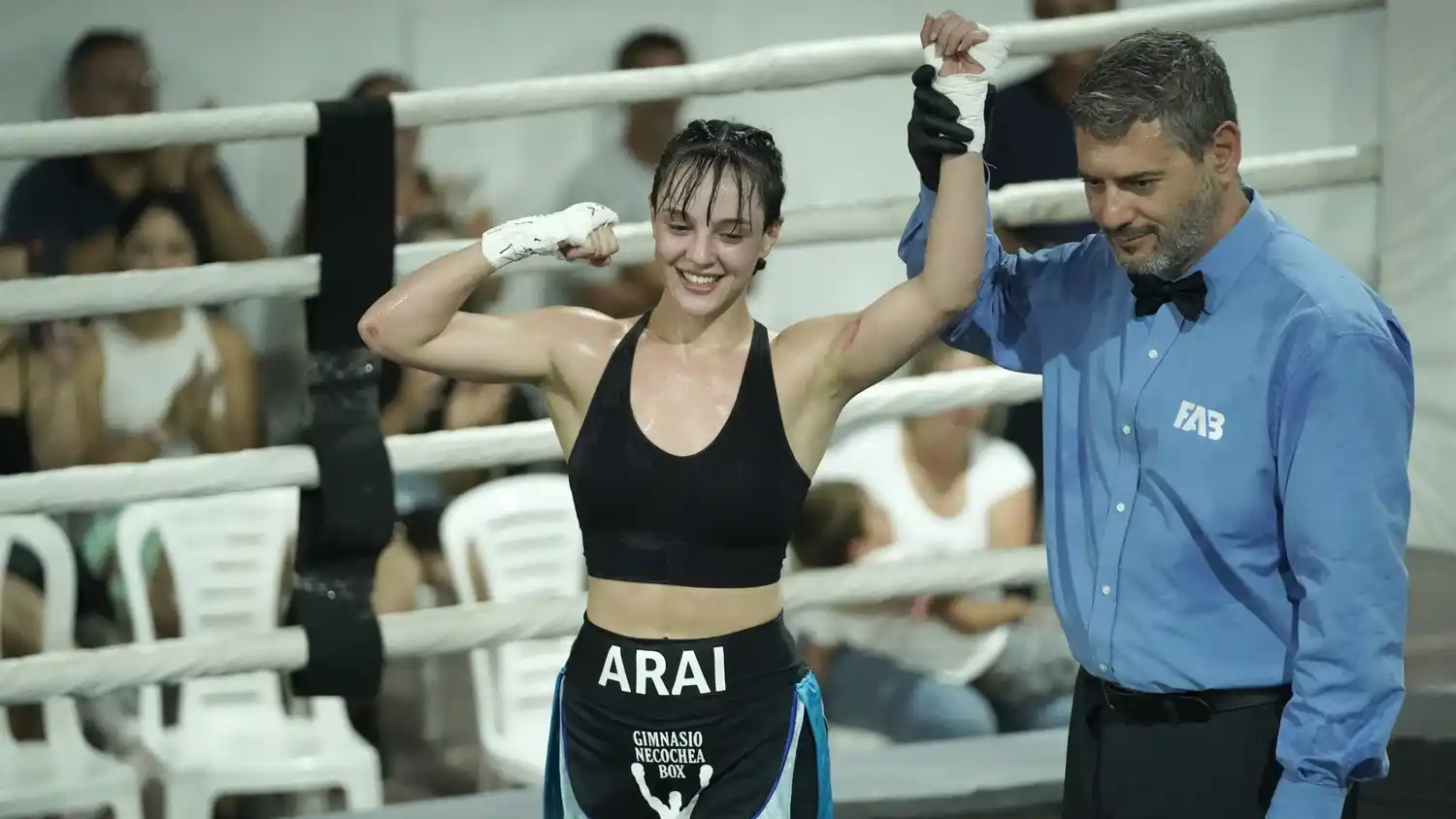 Araí Leoz estiró su racha en el profesionalismo