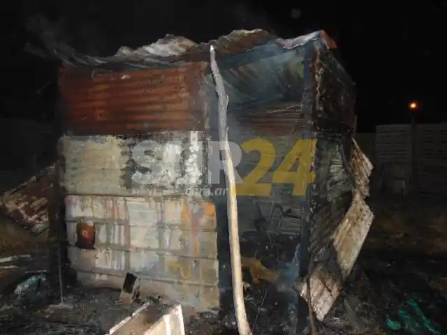 Venado Tuerto: un incendio devoró una humilde vivienda
