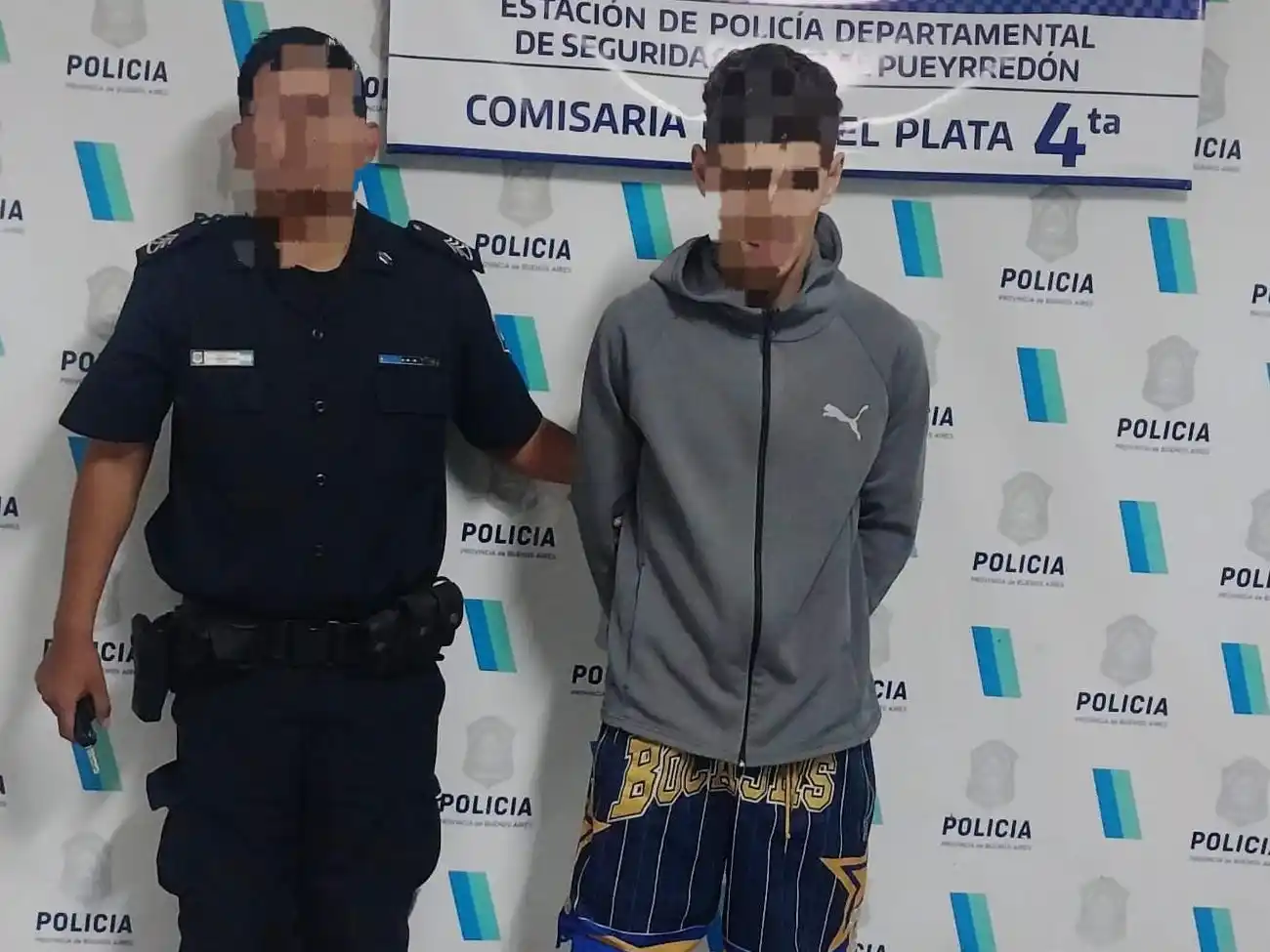 Circulaban en un auto robado y con patente falsa: terminaron aprehendidos