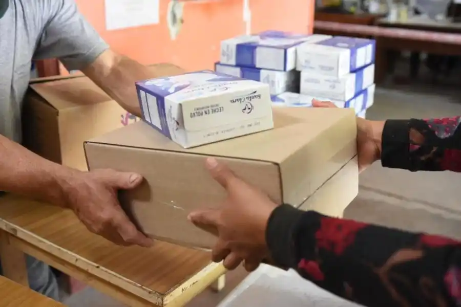 Comienza una nueva entrega de refuerzo alimentario