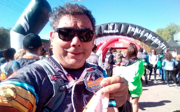 Luis Bouny corrió en Fiambalá