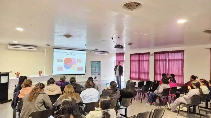 Jornada de actualización sobre Chagas 
en el Hospital Distrital de Las Lomitas