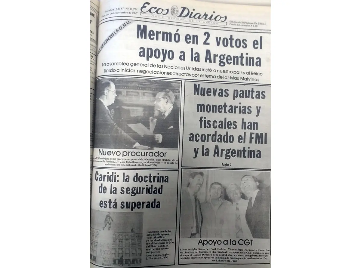 Miércoles 18 de noviembre de 1987