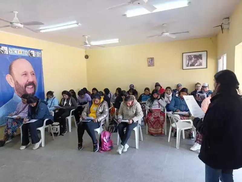 El Potrillo: más de 30 personas participaron en una capacitación