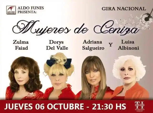 Expectativas por la presentación de la obra “Mujeres de cenizas”
