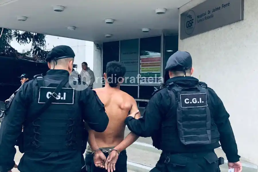 Cuerpo Guardia Infantería detuvo a un individuo que había ingresado a una vivienda