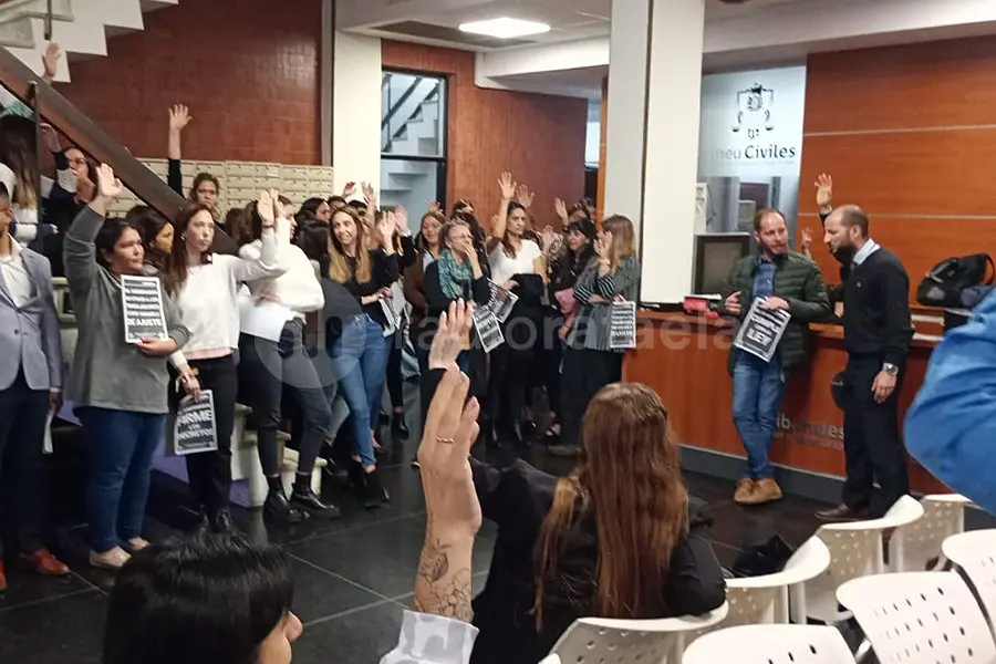Por unanimidad, confirmaron un paro sin asistencia de trabajadores judiciales en Rafaela