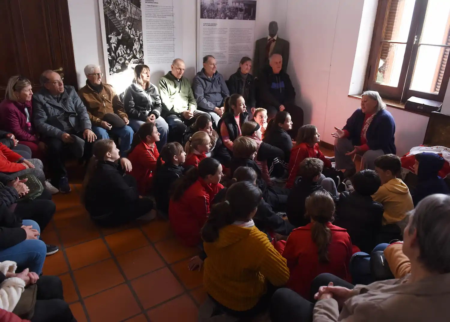 El Museo de Crespo celebró la niñez y los abuelos en un encuentro intergeneracional