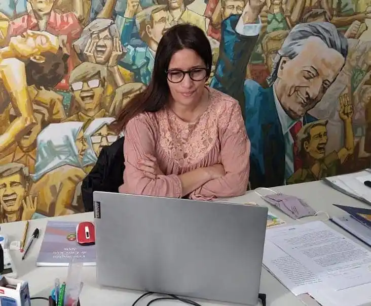 Rubattino participó de un ciclo de conversaciones