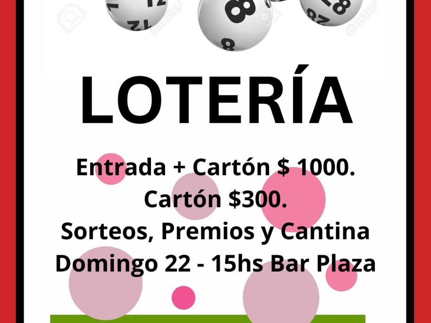Lotería a beneficio del Refugio Animal, este domingo