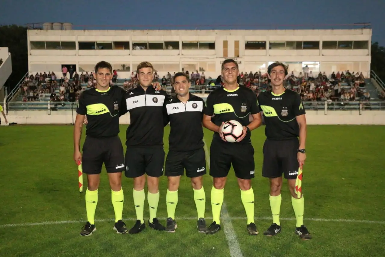Molina, Galavert, Zabalza, Navarro y Marzullo. Parte de la conducción de ATA.