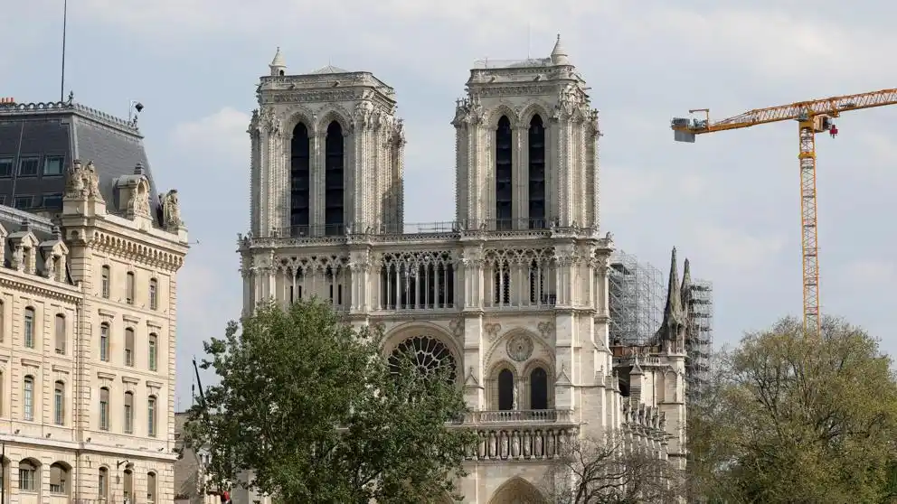 A un año del incendio en Notre Dame