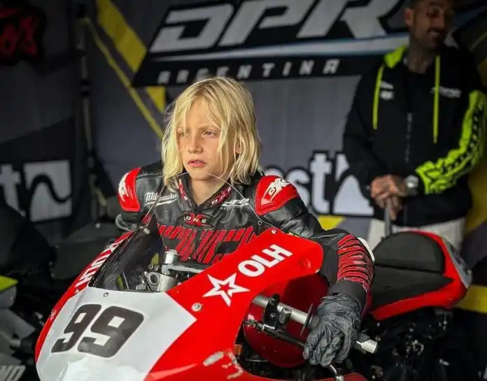Murió Lorenzo Somaschini, el niño motociclista que se accidentó en Brasil
