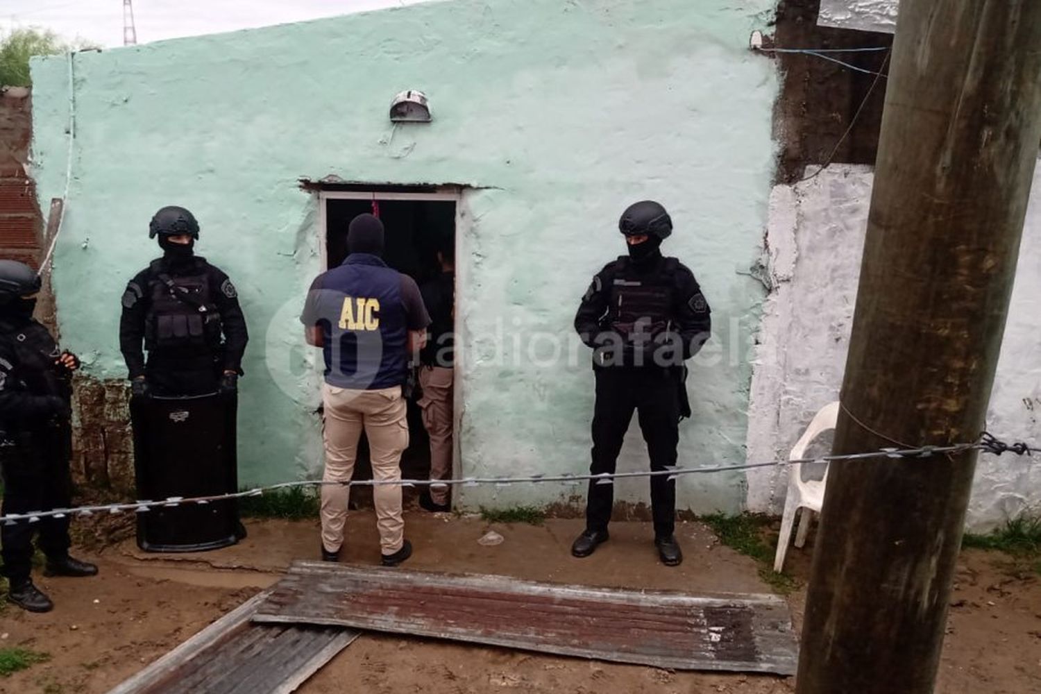 Allanamiento con resultado positivo: una moto fue secuestrada en una casa de Frontera