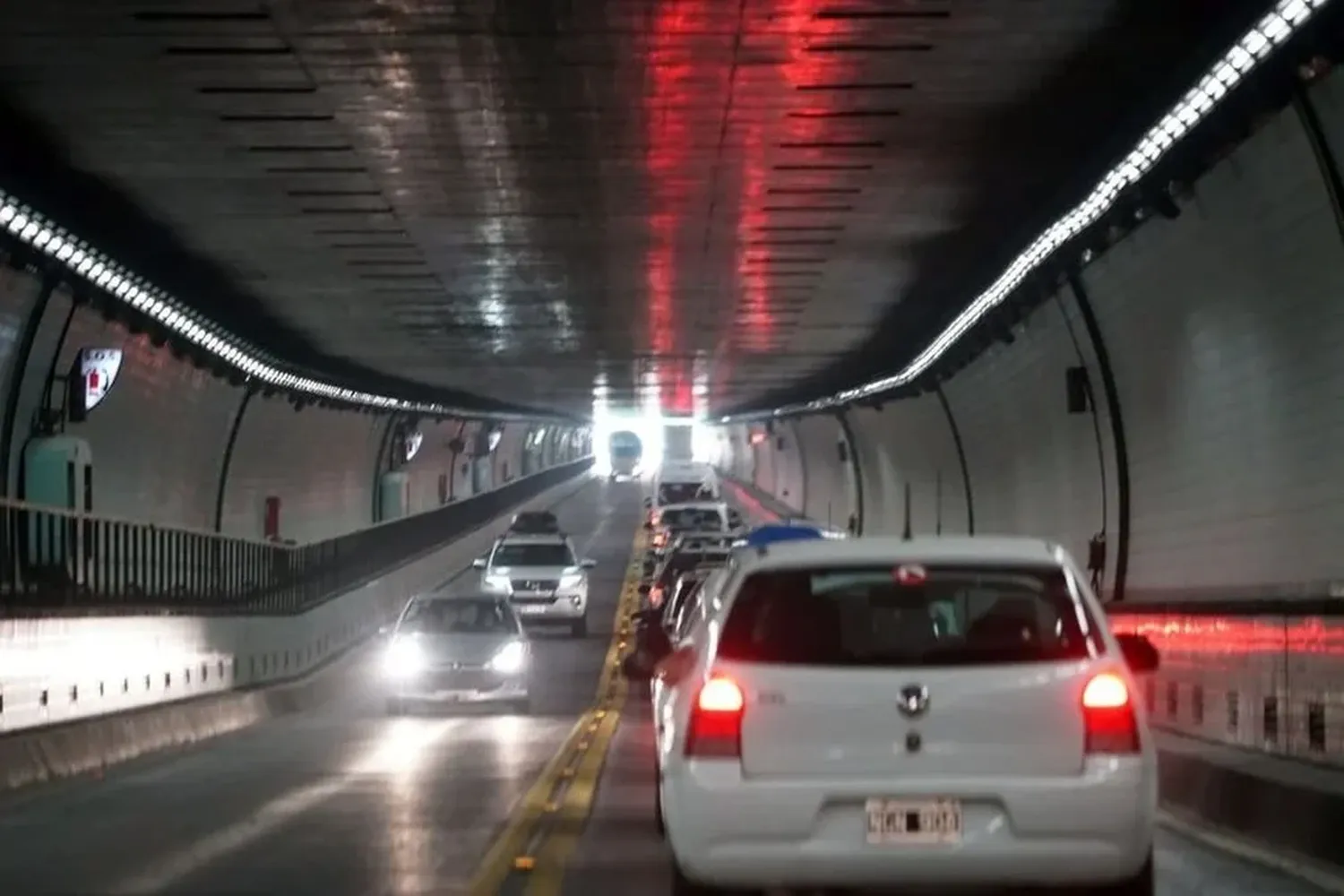 Programan tareas de mantenimiento en el interior del viaducto.